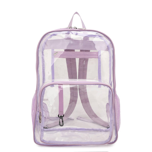 MARISSA CLEAR BACKPACK: BUTTERMILK