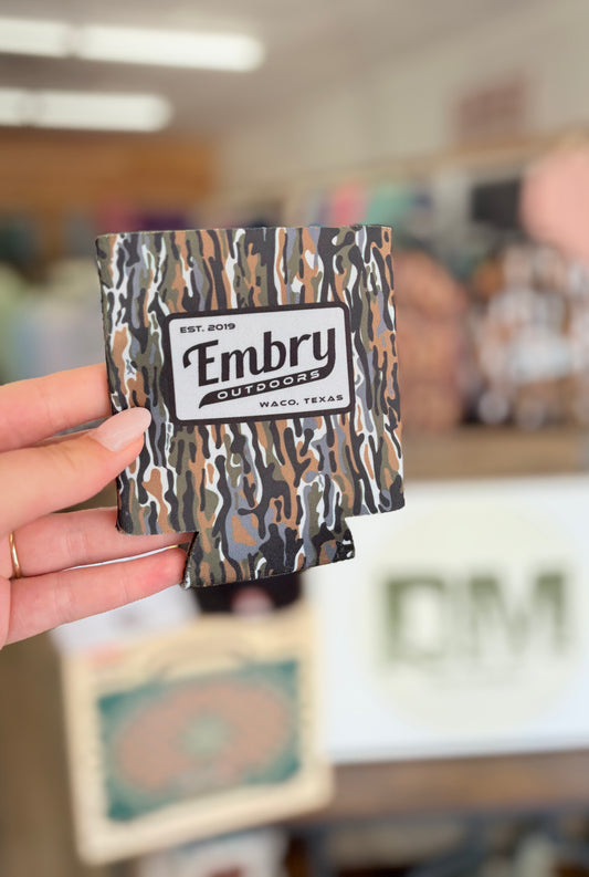 Embry Outdoors Ranch Camo Koozie
