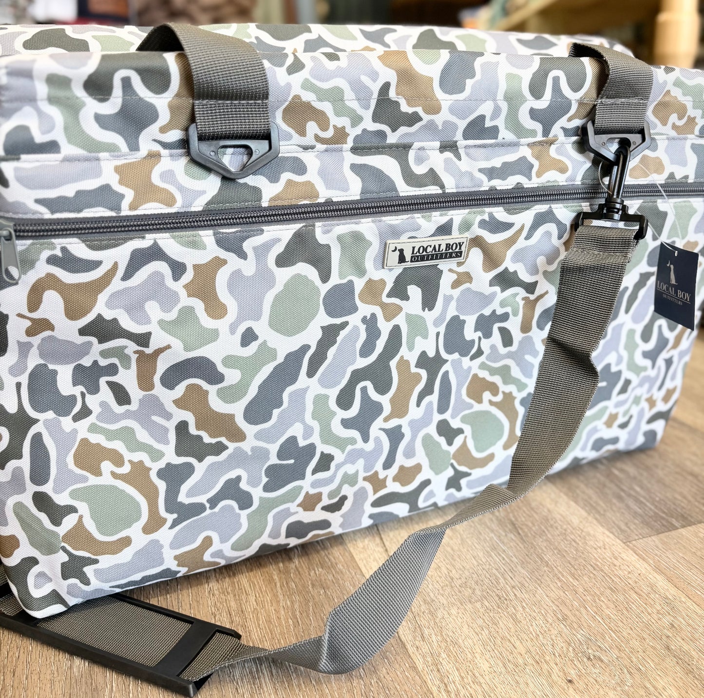 Local Boy Outfitters Cooler Tote - Localflage Bluff