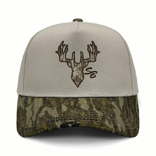 SB Camo Deer Hat: Sand/Chocolate Rope