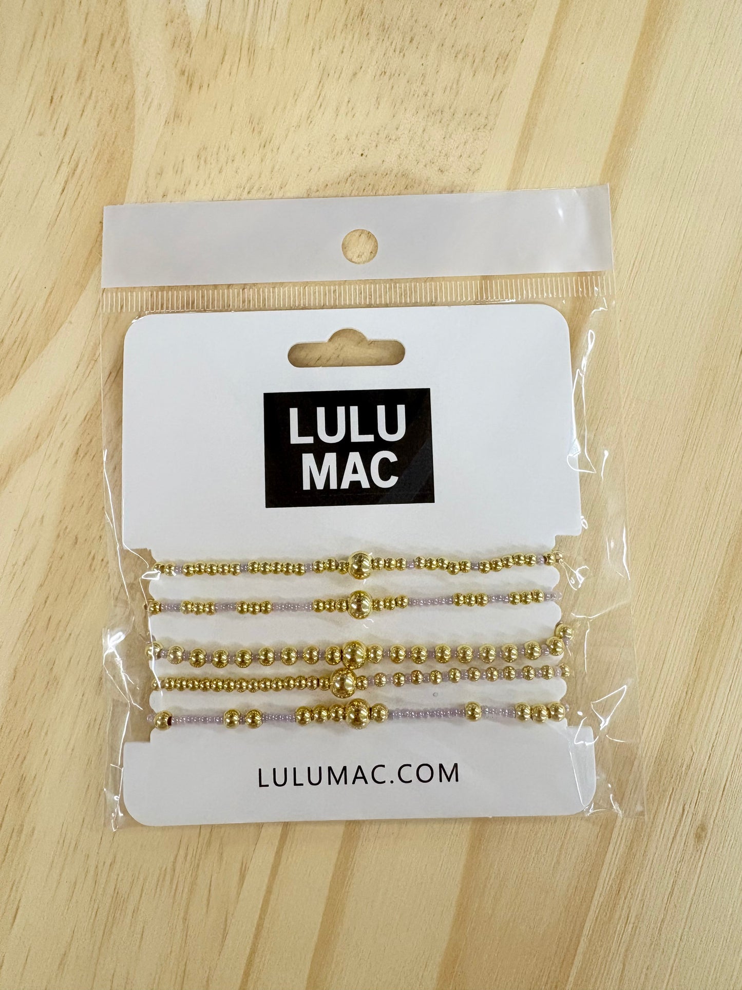 LULU MAC Bracelet Stack-Silver/Gold
