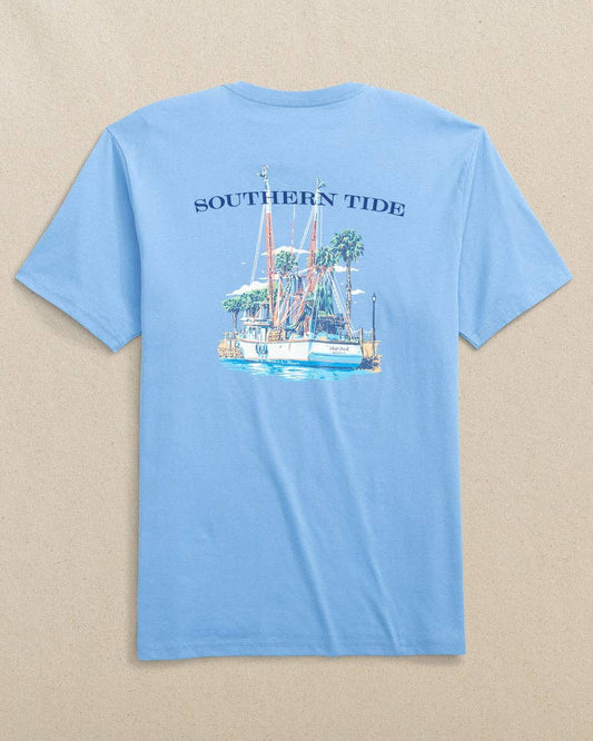 M SS SJ Shrimp Boat Tee: Ocean Channel - 1756