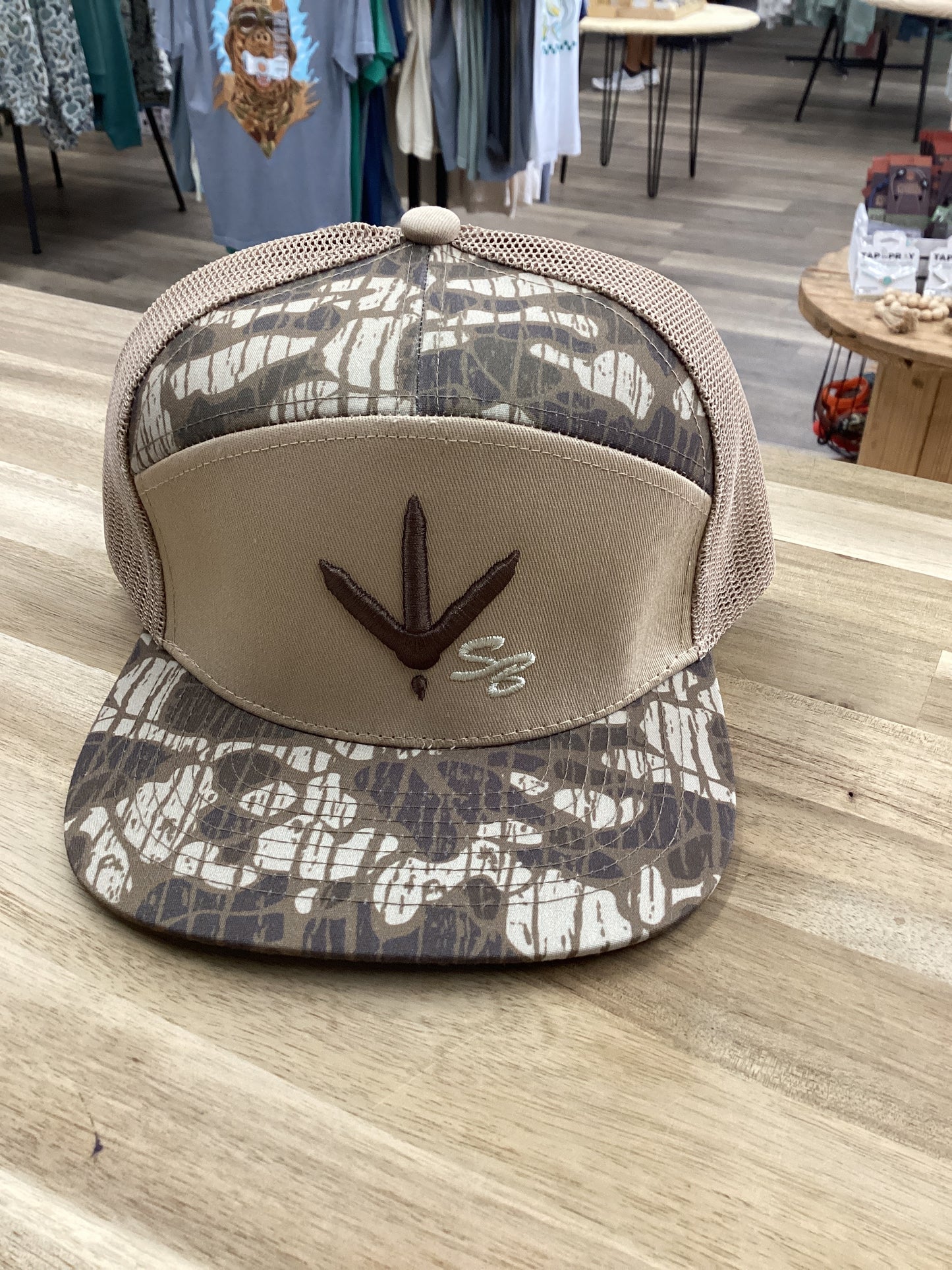 Speckle Bellies - Turkey Track SB 7 Panel - Muddy Bottom Vein Camo