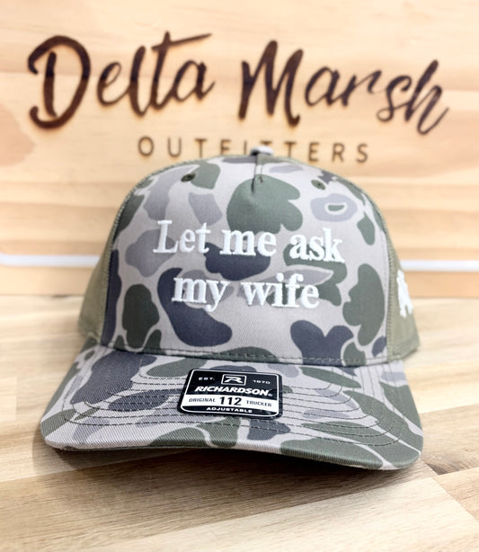 MHC Let Me Ask My Wife - Trucker Marsh Camo/Loden