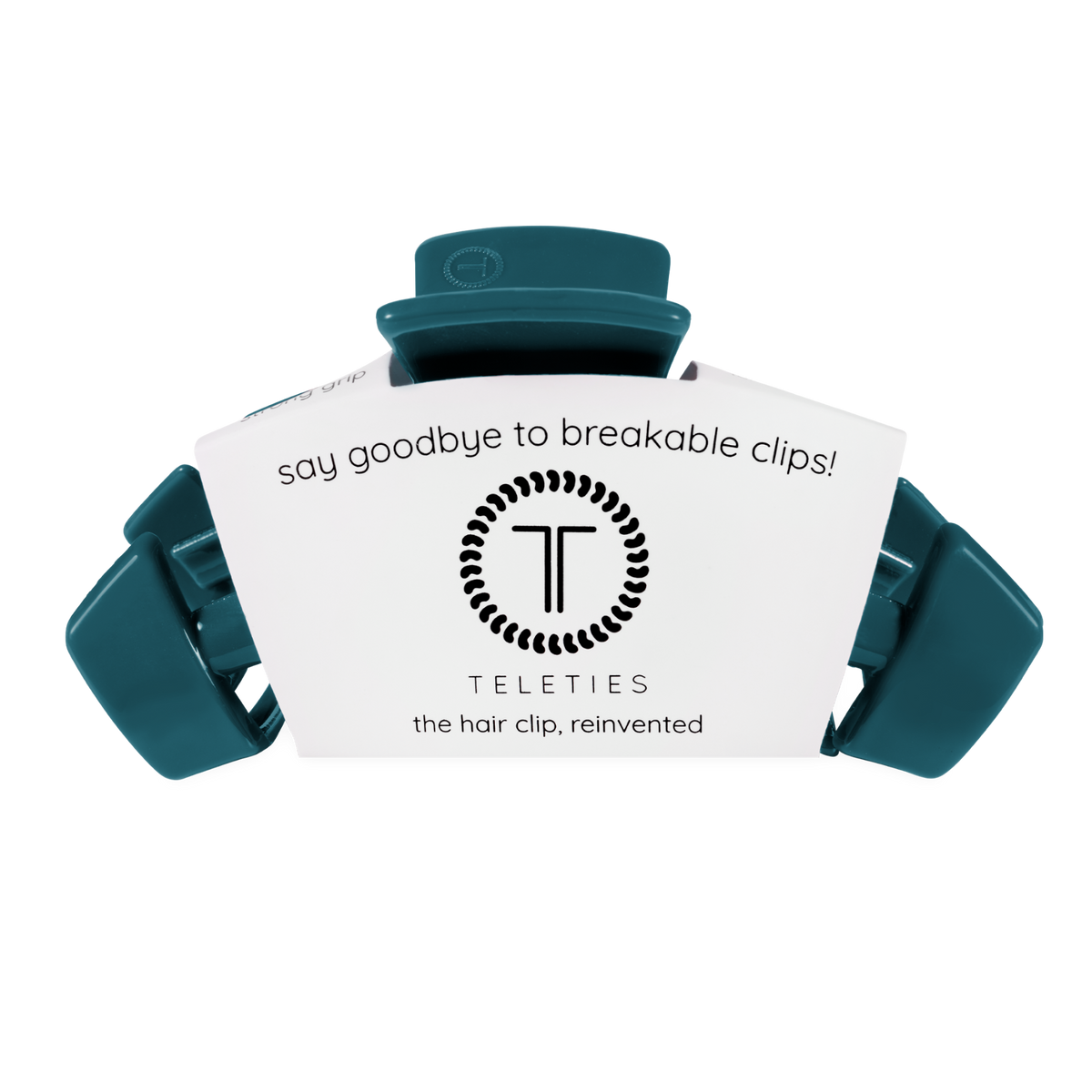 Classic | Teal With It | Large | Claw Clip