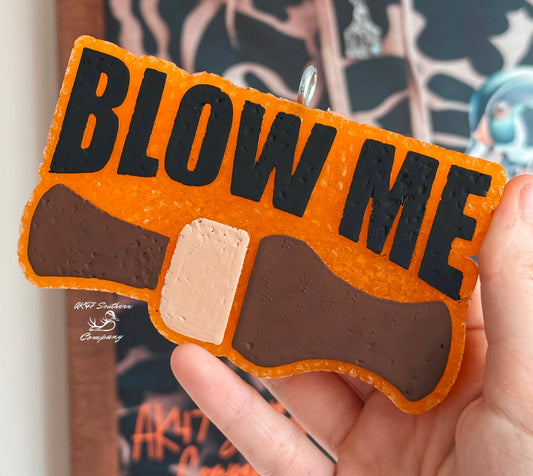 Blow Me Car Freshener : Black / Black ice