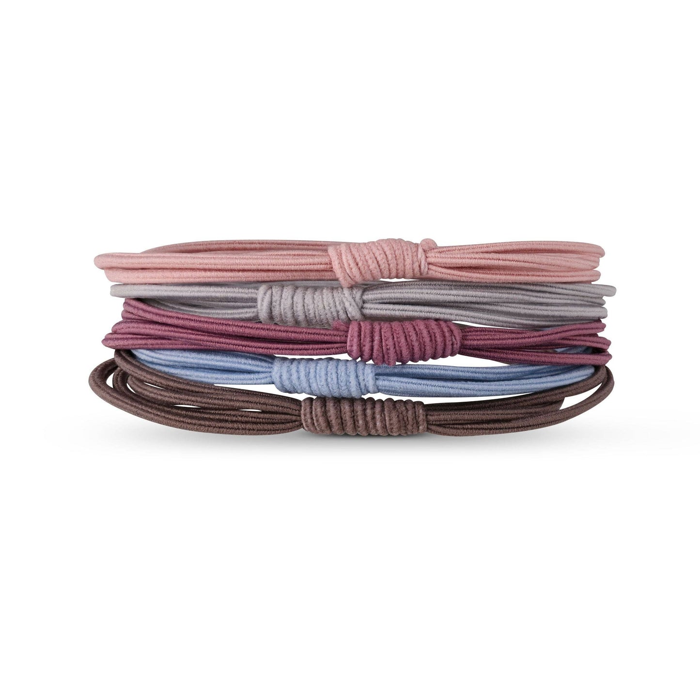 Cutie Bands (Elastic Hair Ties): Braided Light Multi