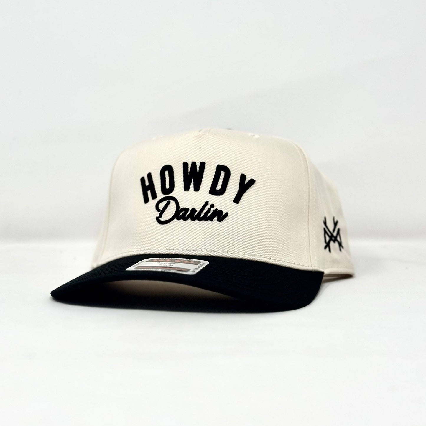 MHC Howdy Darlin Trucker Hat: Green/Natural Otto