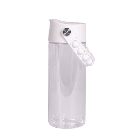 18oz Splash Pop Bottle - White