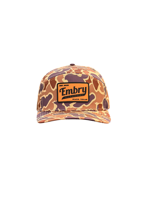 Duck Camo 6 Panel "Retro"