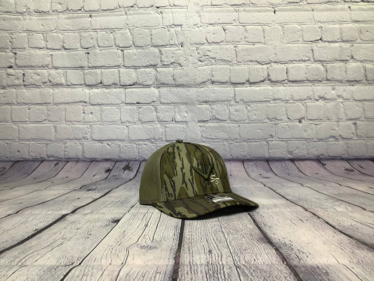 Turkey Track SB 6 Panel: Brackish/White