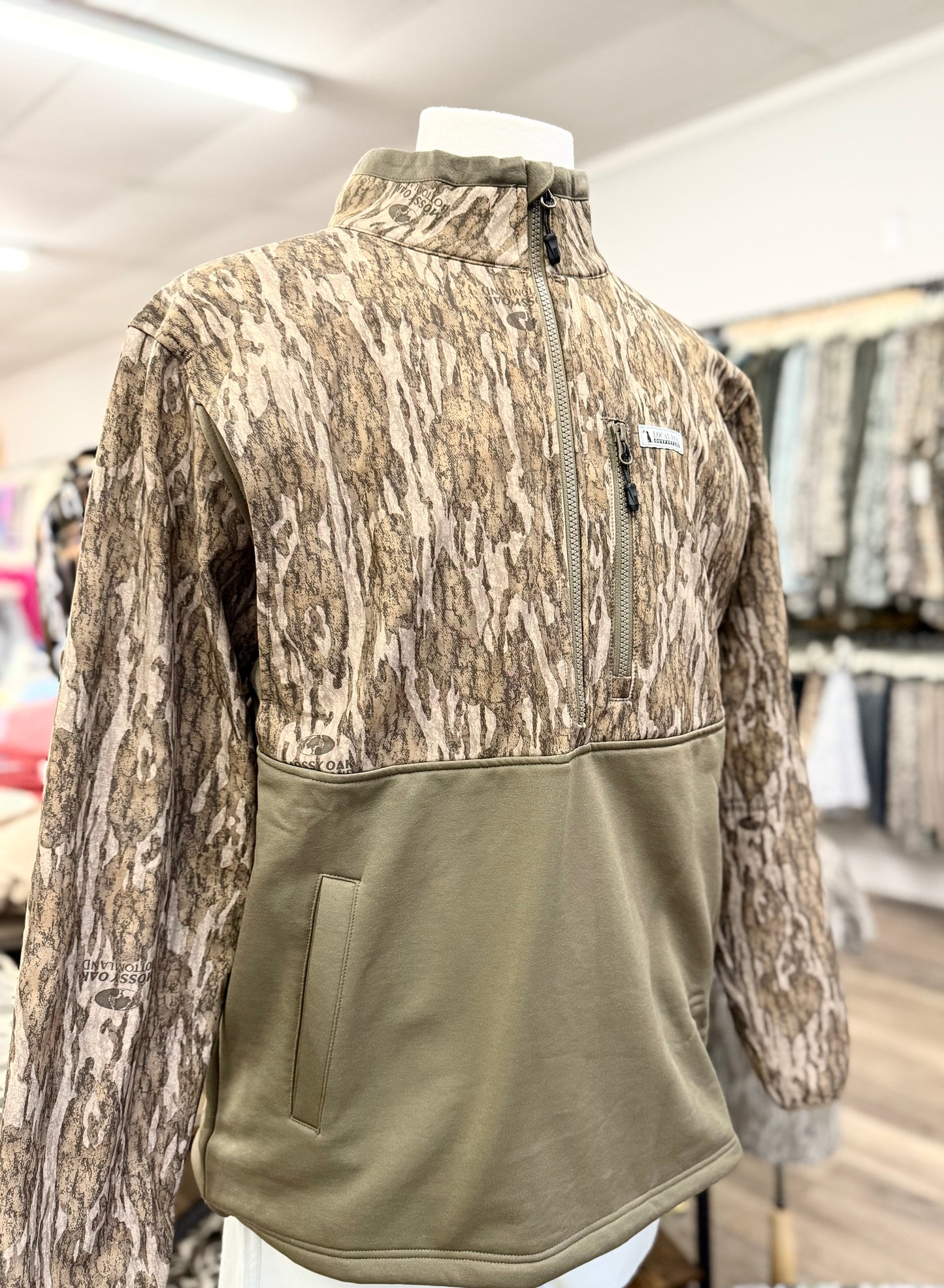 Local Boy Outfitters - Fielder Quarter Zip Pullover - Bottomland