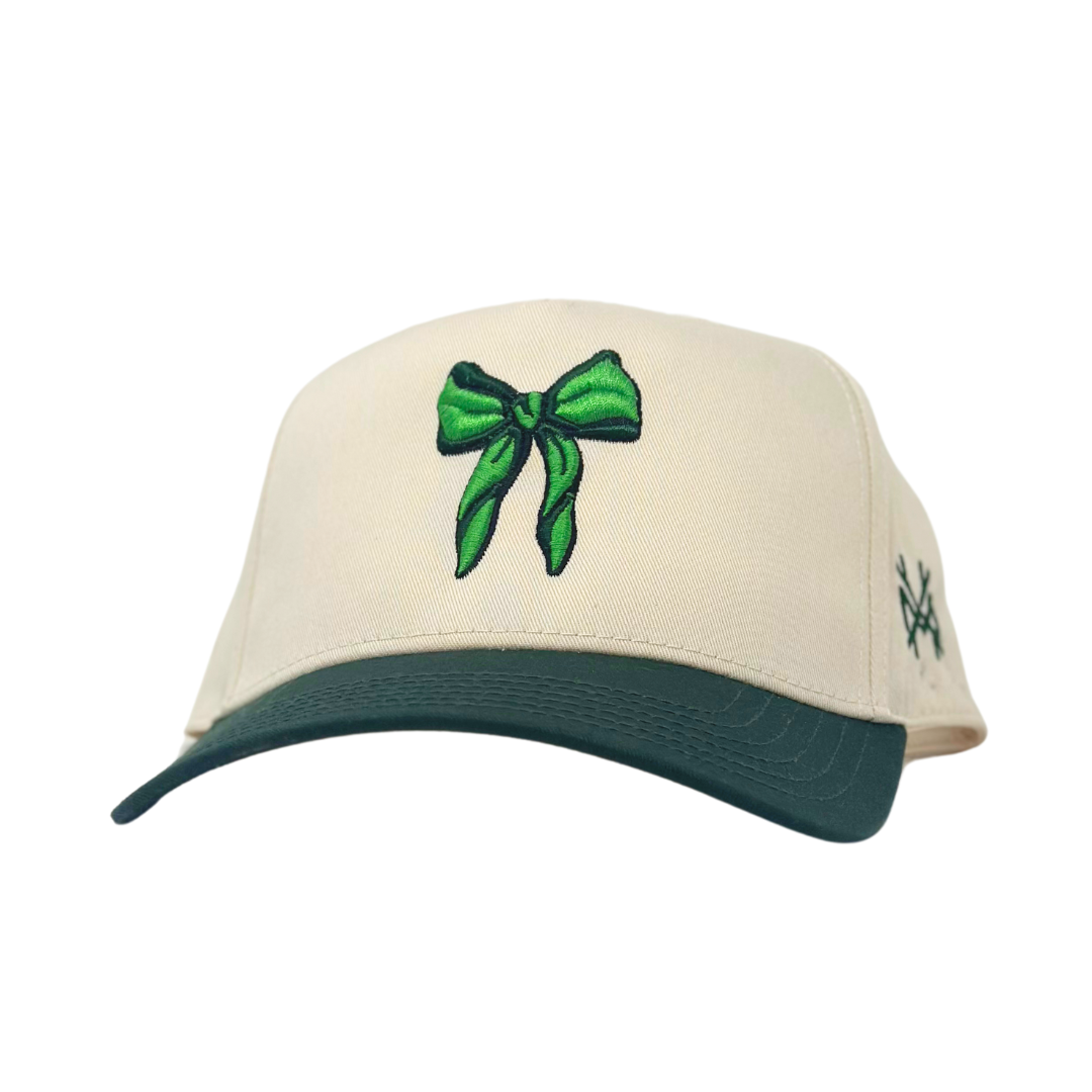 MHC Bow Trucker Hat: Red/ Natural Otto
