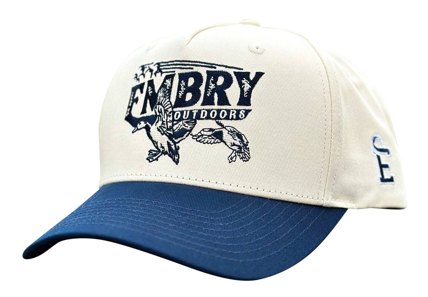 Cream/Navy "Migration" Trucker