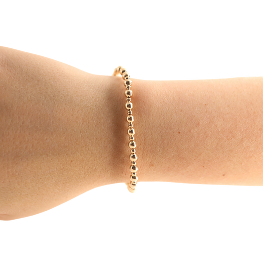 Mini Katy Bracelet in Gold: Standard 6.75 inch
