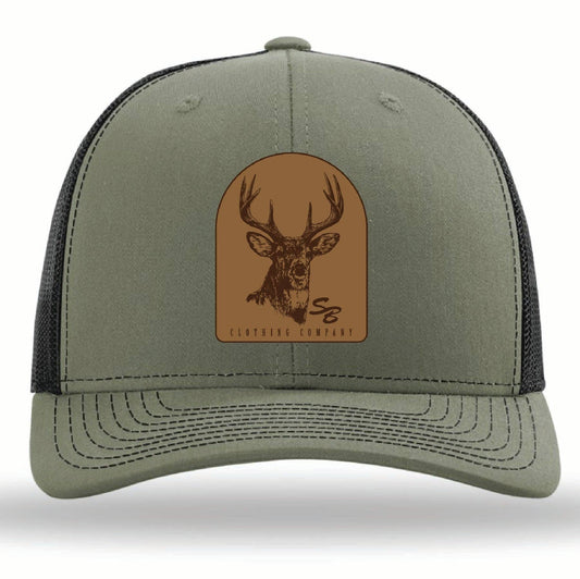 Speckle Bellies Buck AS Patch: Heather Grey/White Rope 112
