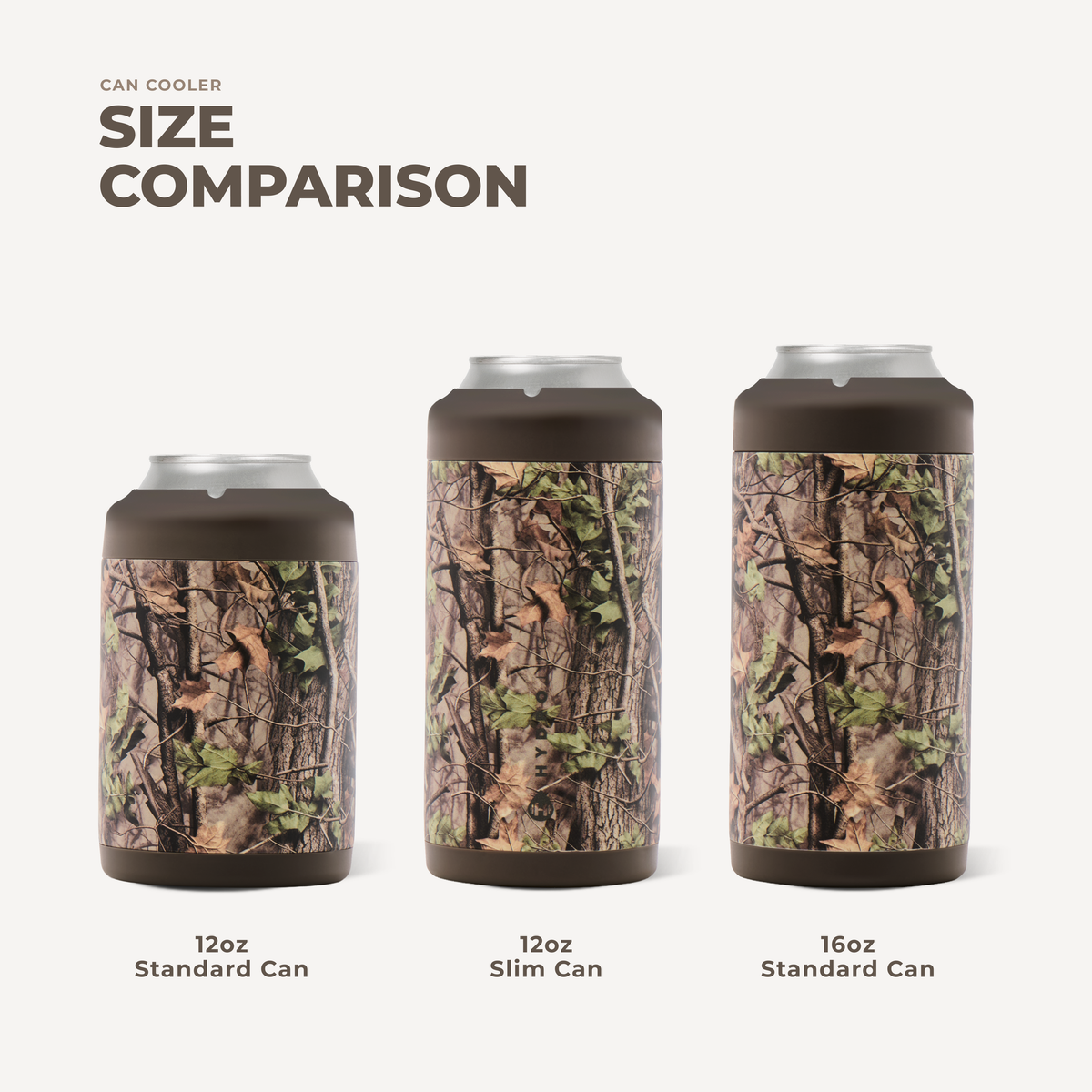 Woodland HydroJug 12 oz Slim Can Cooler