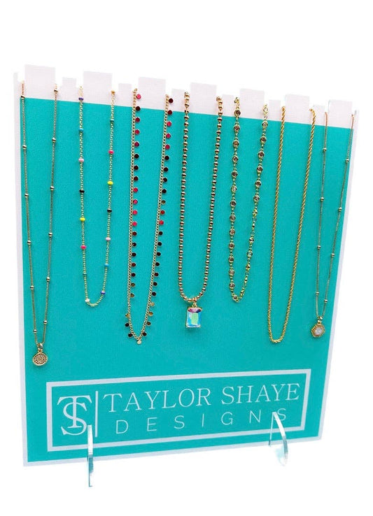 TS Dainty Necklace Display