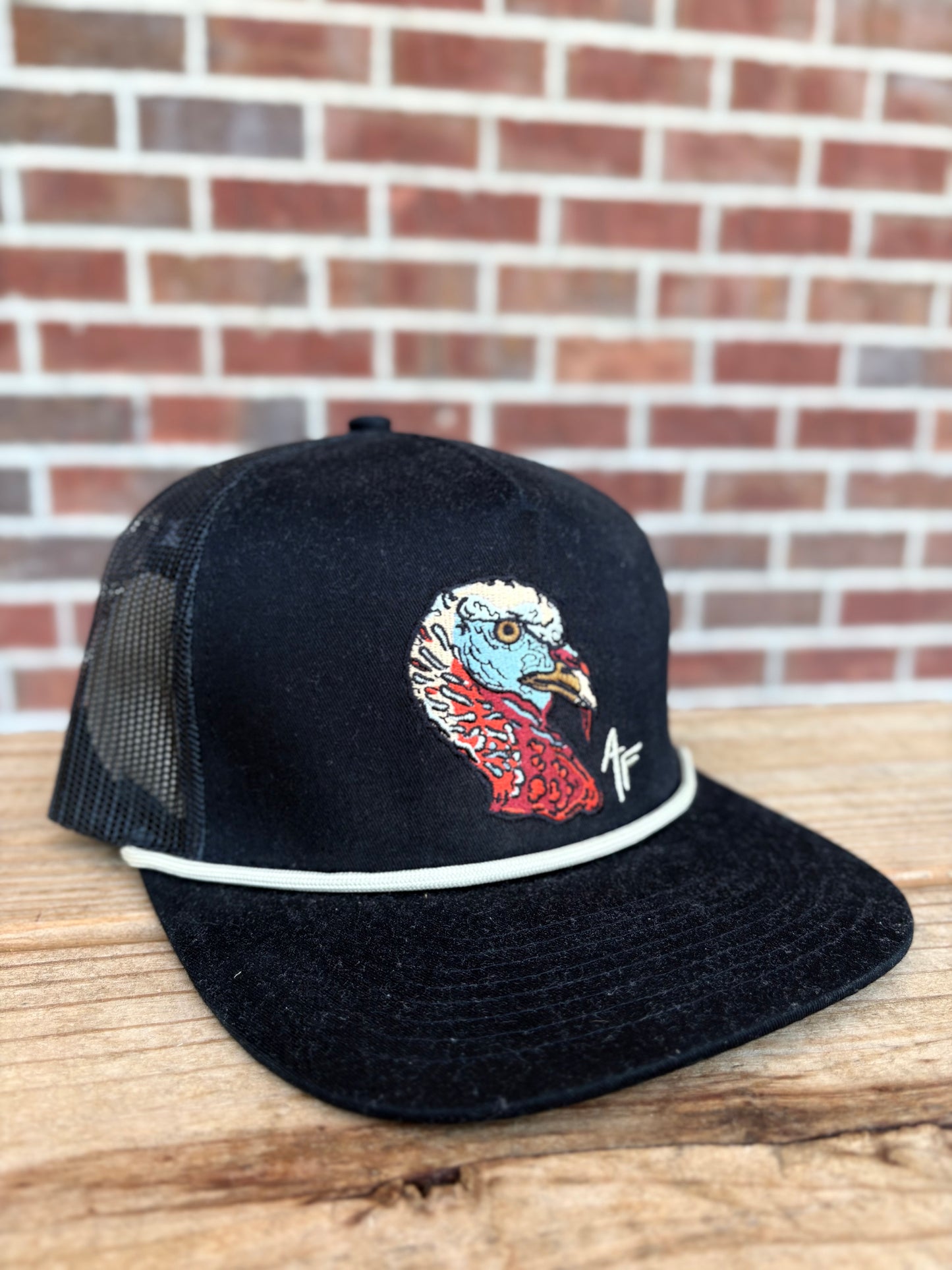 Turkey Head - All Black Rope