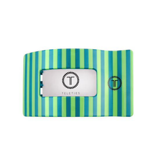 TELETIE Cabana Cutie | Large | Flat Rectangle Hair Clip