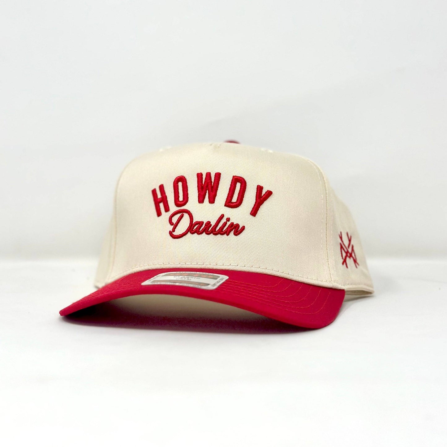 MHC Howdy Darlin Trucker Hat: Black/Natural Otto