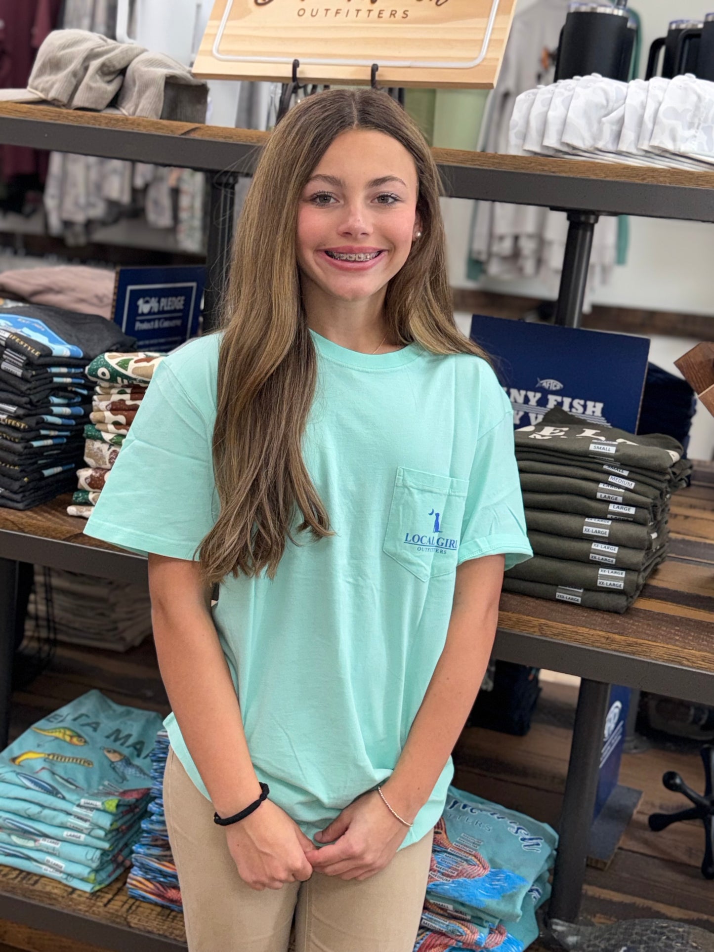 Local Girl Outfitters Ultra Local SS Tee - Island Reef