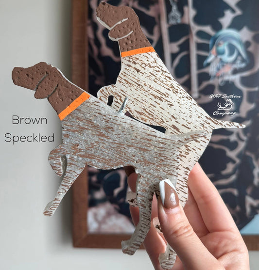 GSP Car Freshener : Mahogany teakwood / Brown spotted/speckled