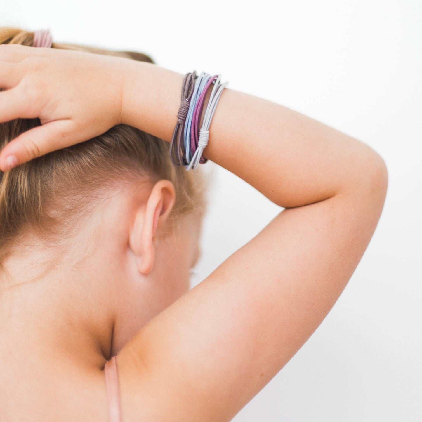Cutie Bands (Elastic Hair Ties): Braided Black