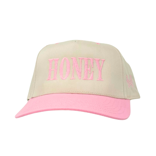 MHC HONEY Trucker Hat: Camo/ Natural Otto