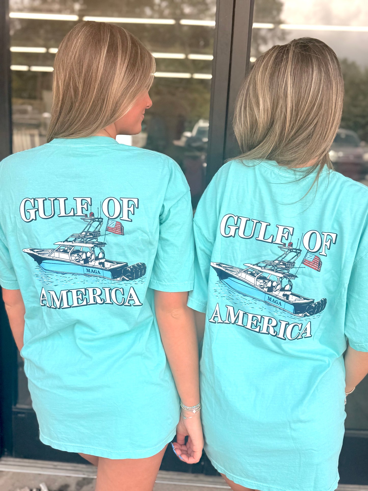 'Round Here Clothing Gulf of America: Chalky-mint