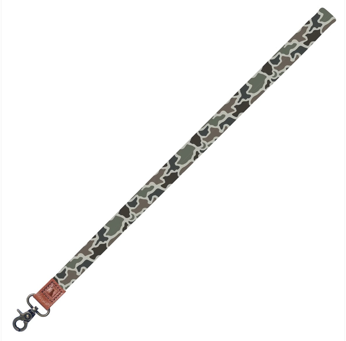 Local Boy Outfitters Long Lanyard - camo Dog & moon