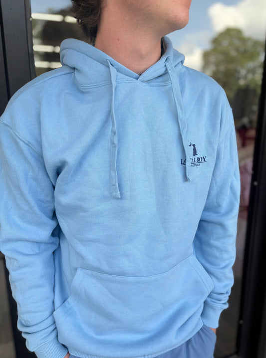 Local Boy Bird Dog Arch Hoodie - Sky