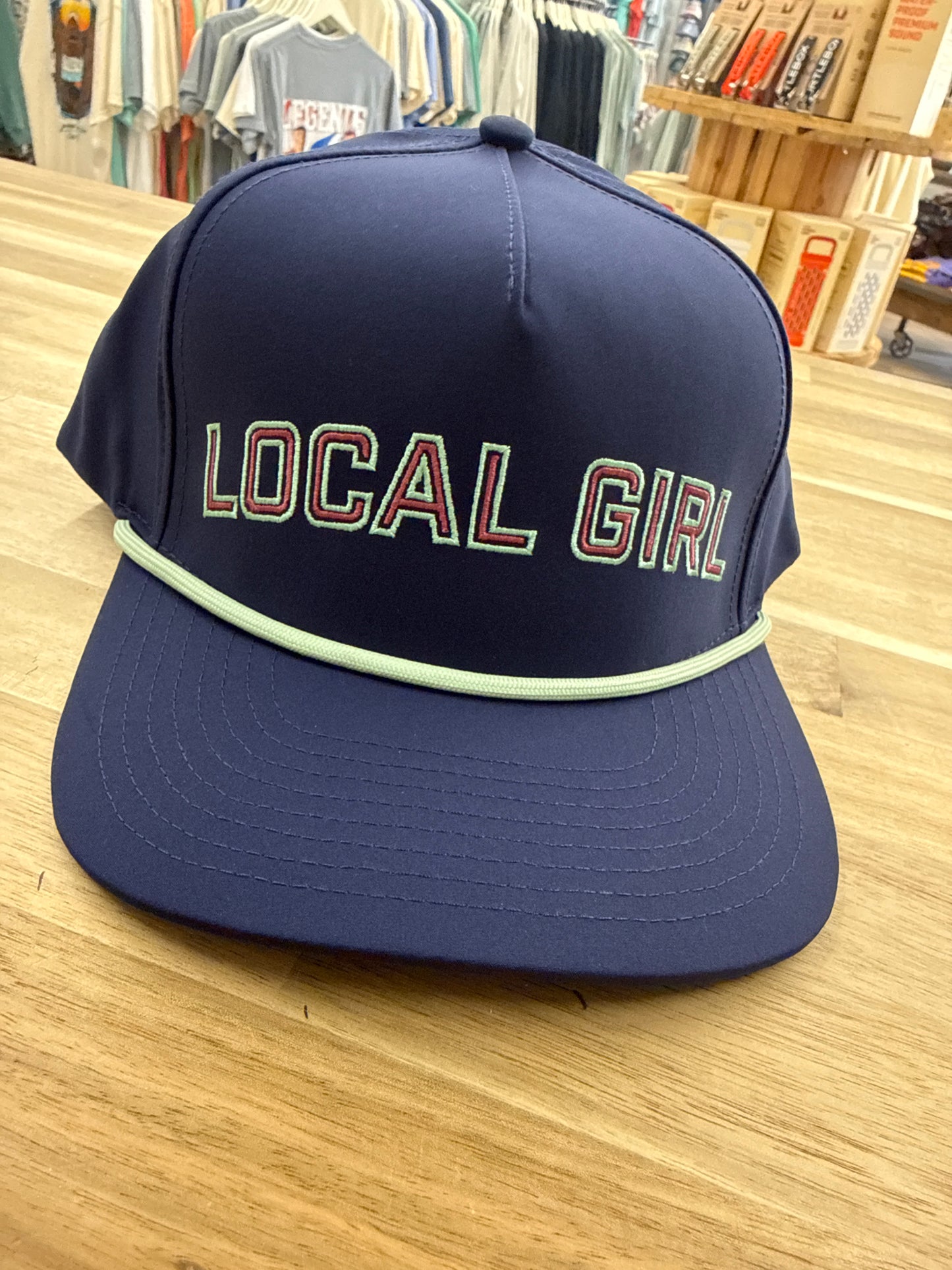 Local Girl Outline RH - Dark Navy
