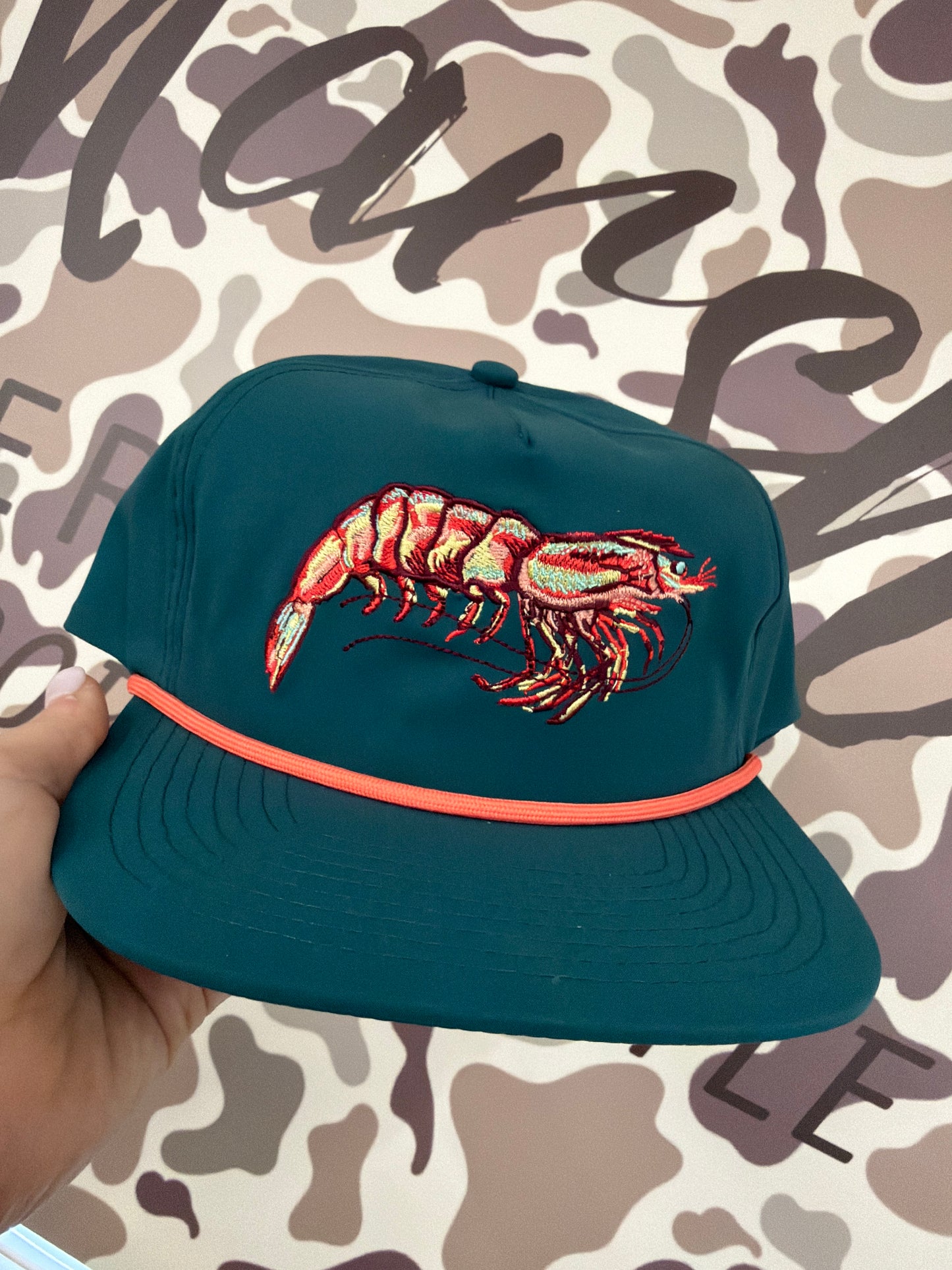 Local Boy Outfitters Shrimpo LP Rope Hat - Teal
