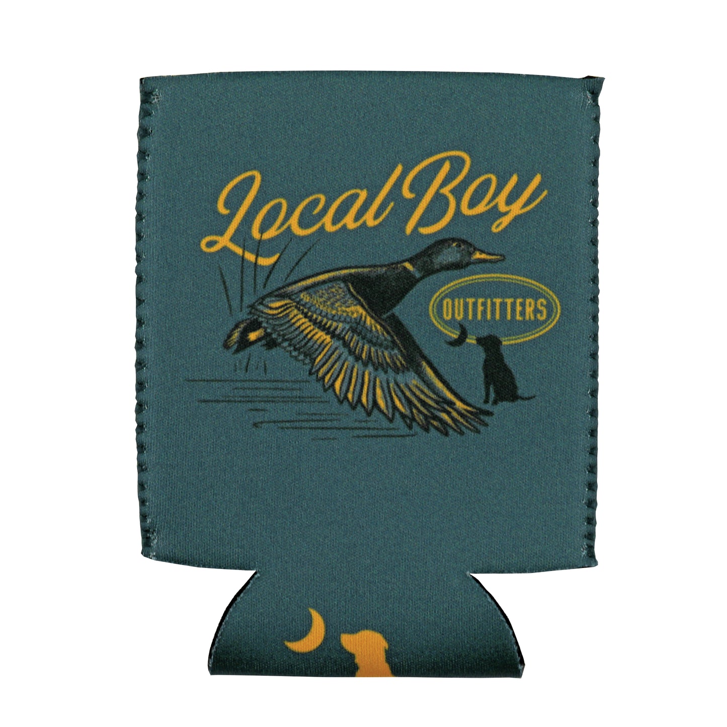 Local Boy Moonlit Mallard Koozie