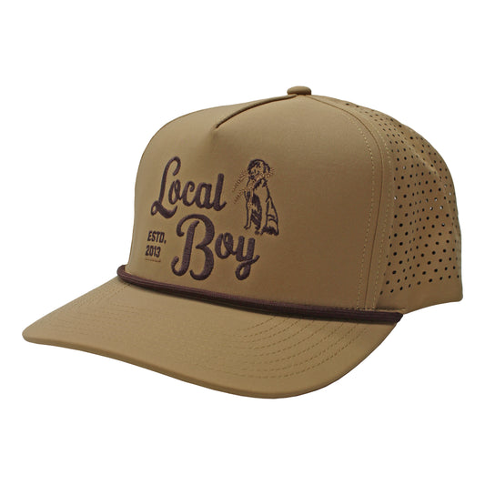 Local Boy Shed Hunter PF Rope Hat - Clay