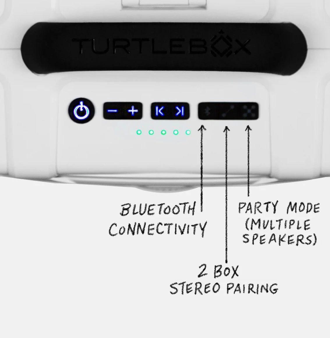 TurtleBox Audio - Grande Speaker - White