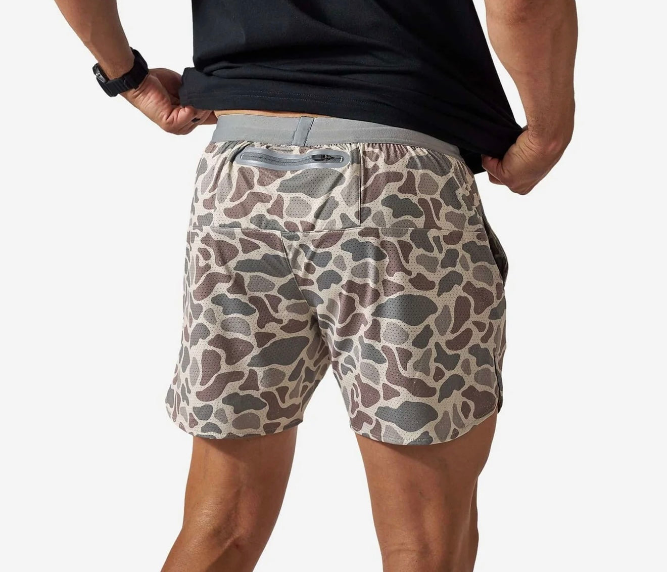 BURLEBO Mesh Short - Classic Deer Camo