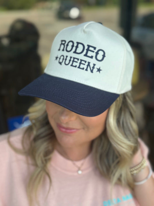Delta Marsh Rodeo Queen - Navy/Natural