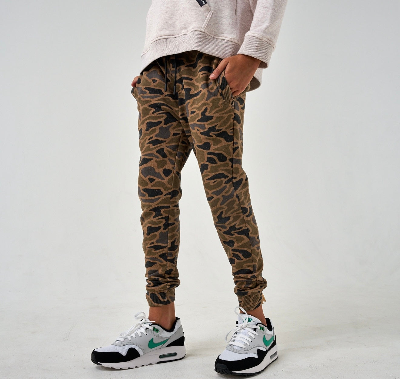 Youth/Toddler Burlebo Fleece Jogger - Gauge Camo