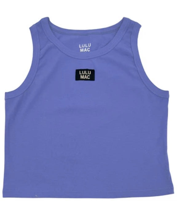 Lulu Mac OG Tank - Royal Blue / Black Logo