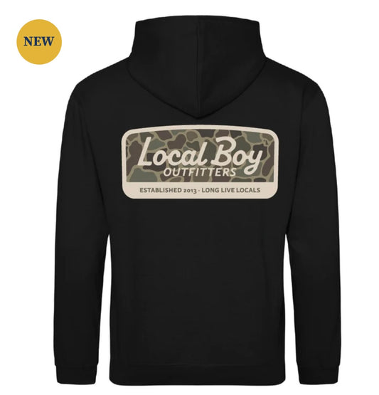 Local Boy Brush Camo Mark - Black