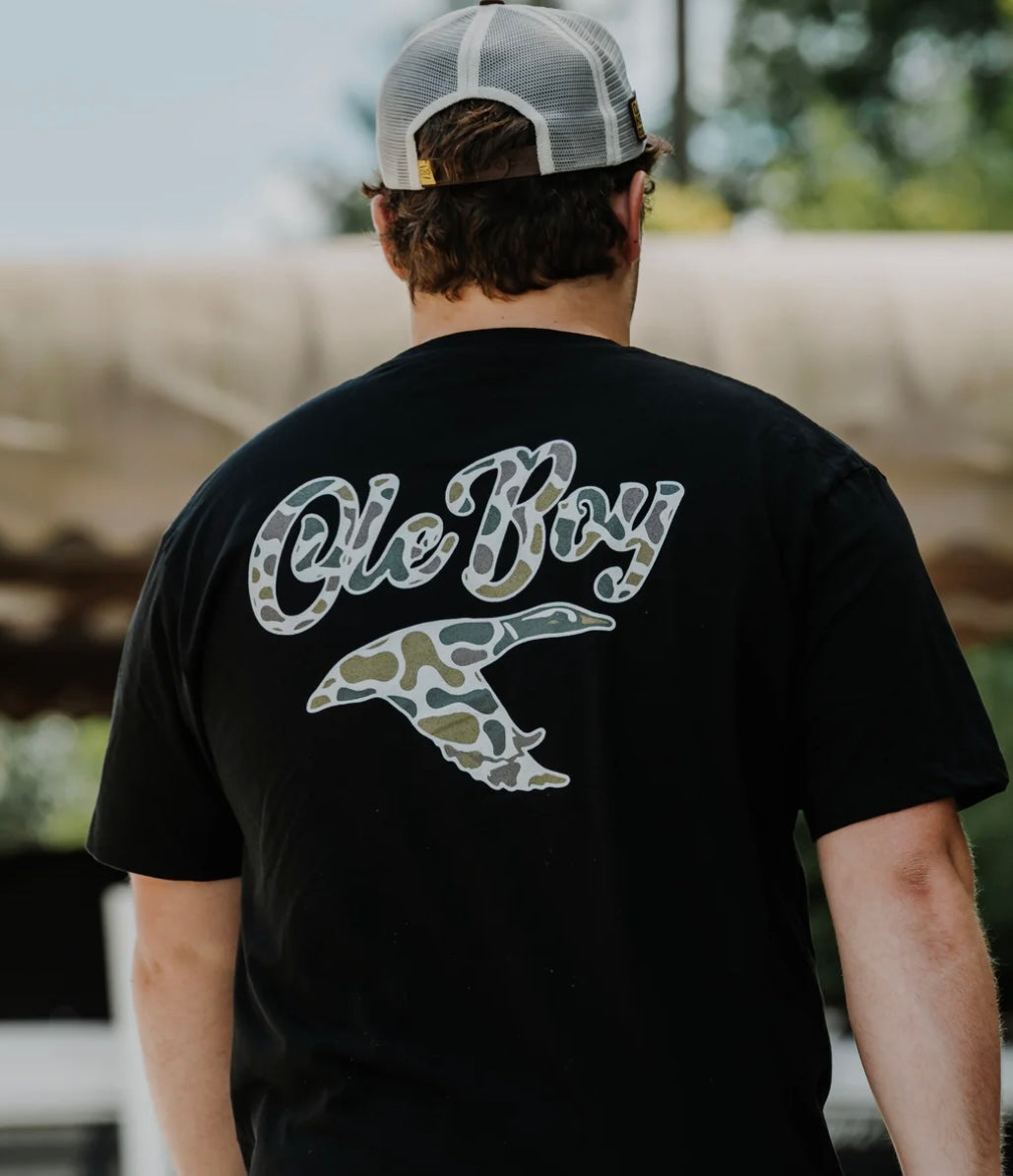 OLE BOY Camo Game T-Shirt