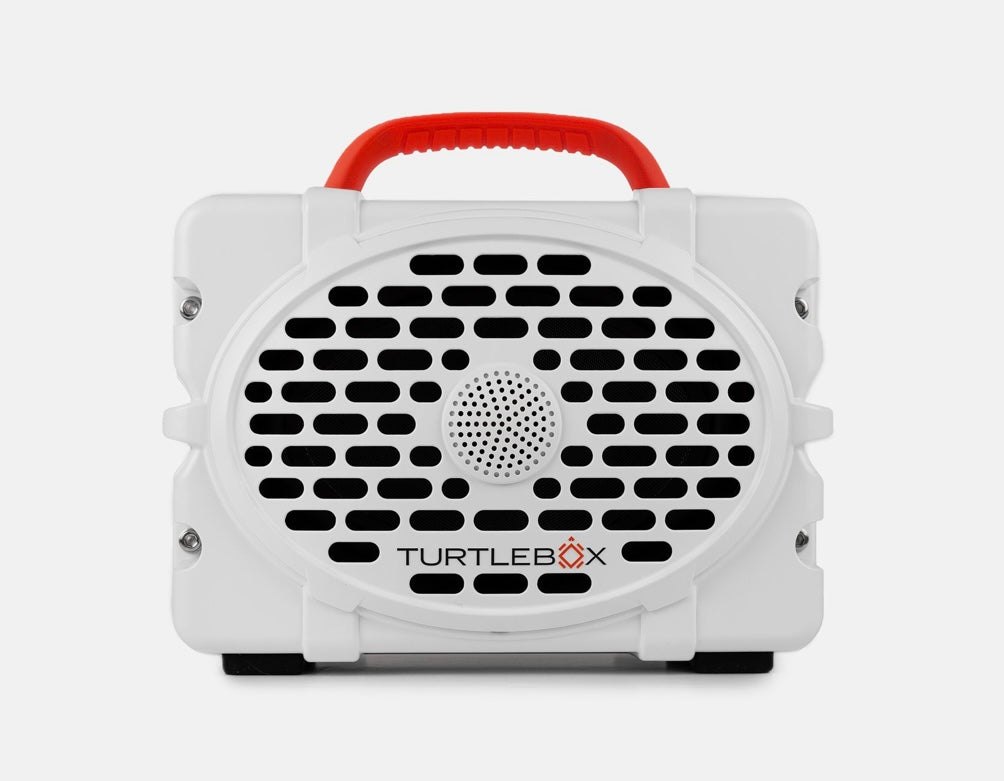TurtleBox Audio - Original: Gen 3 - White/Red