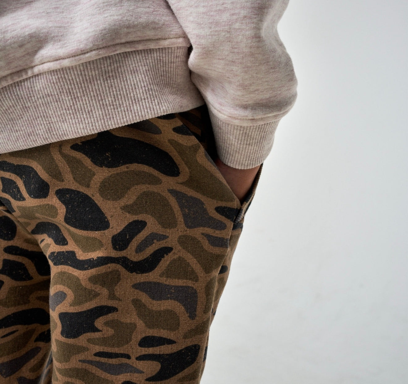 Youth/Toddler Burlebo Fleece Jogger - Gauge Camo