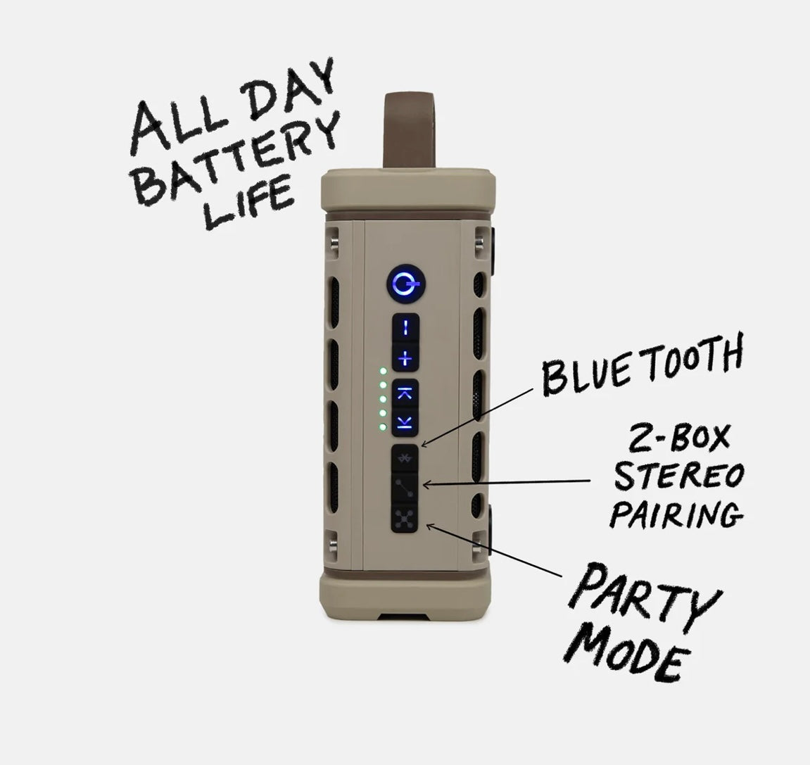 Turtle Box Ranger Speaker - Tan