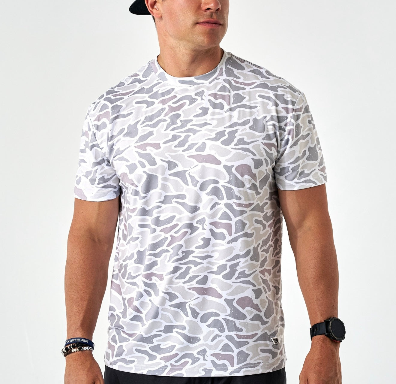 BURLEBO Go To Tee - White Camo