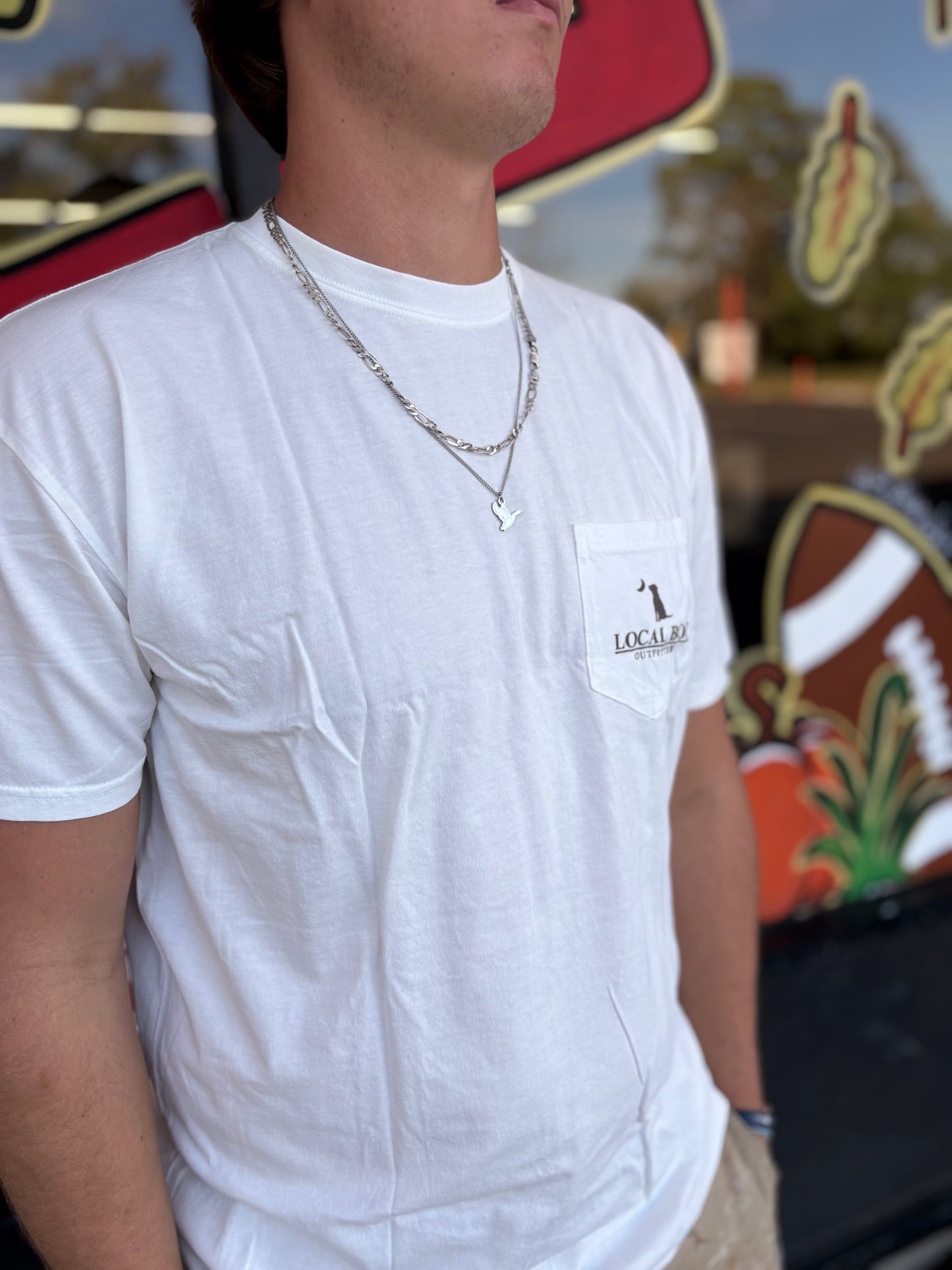 Local Boy Outfitters Localflage Patch - White