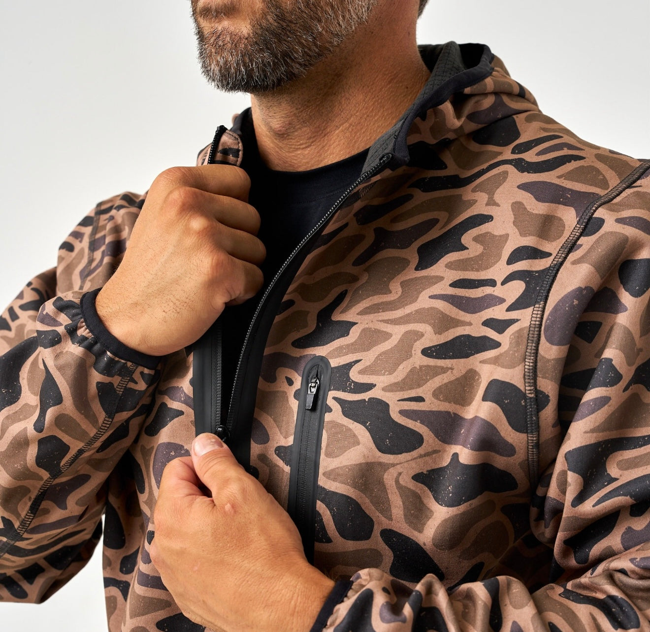 Burlebo Duke Tech - Mid Layer - Gauge Camo