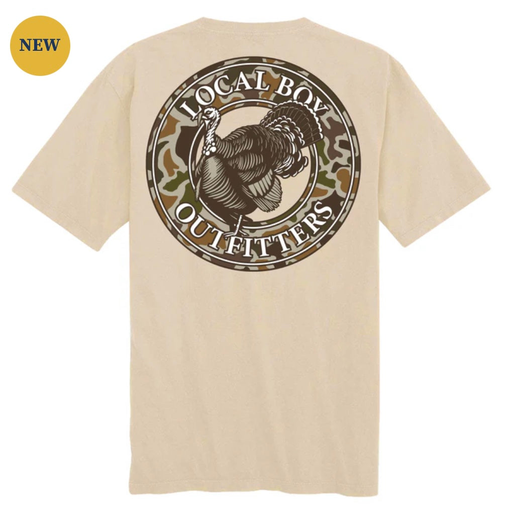 Local Boy Original Vintage Turkey SS Tee - Latte
